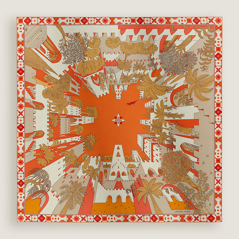 Le Palais des Quatre Vents shawl 140 | Hermès USA